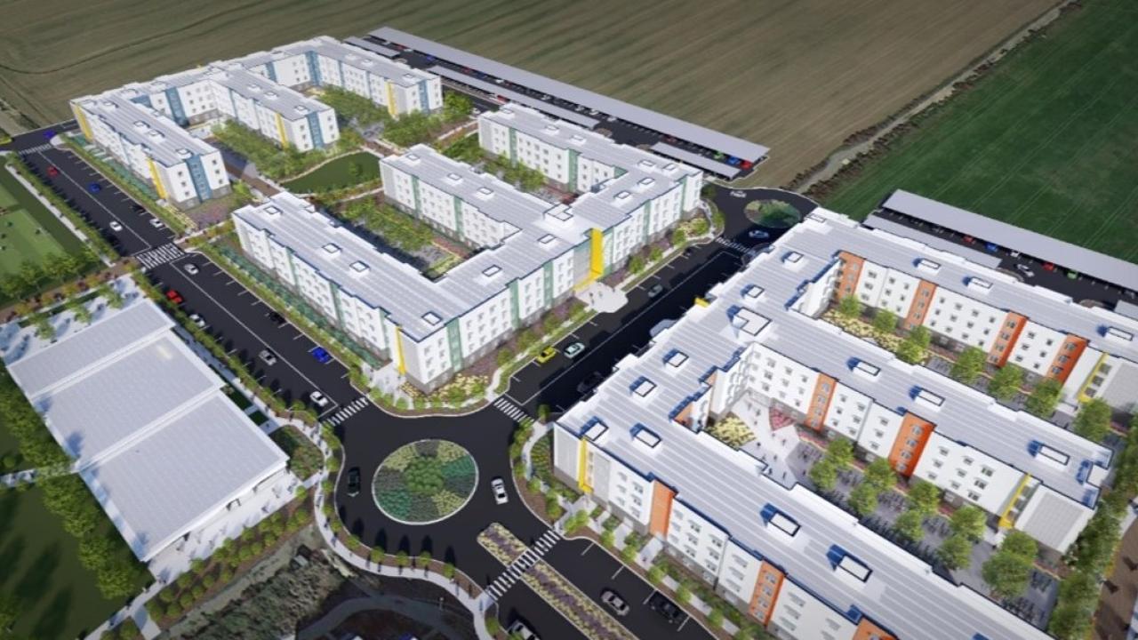 The Green NEW Construction Undergraduate Apartments UC Davis West